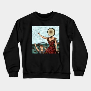 In The Aeroplane Over The Sea Comic Style Crewneck Sweatshirt